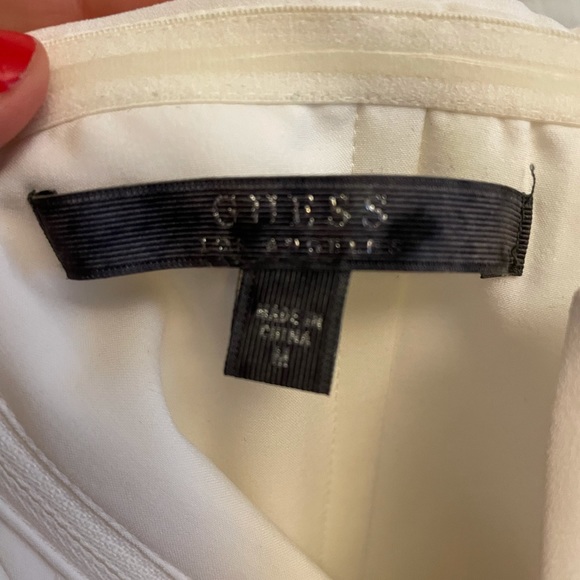 White strapless peplum bustier - Picture 4 of 4